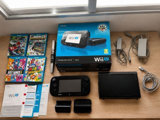 Nintendo Wii U Nera con confezione originale