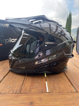 Casco LS2 Explorer Carbon Talla M