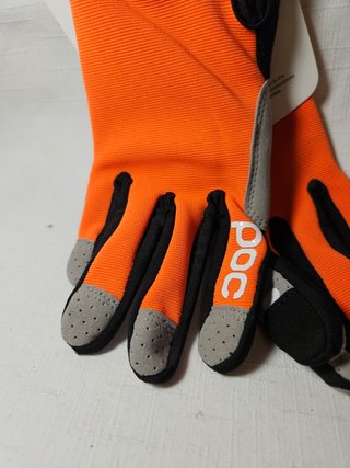 Guantes POC Naranja y Negro Talla S