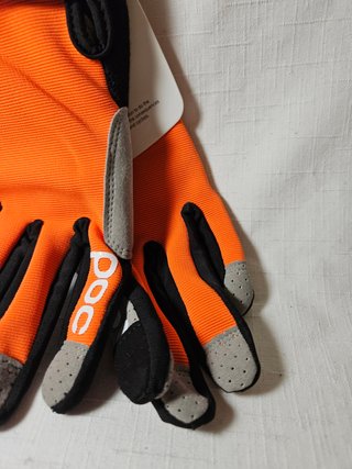 Guantes POC Naranja y Negro Talla S