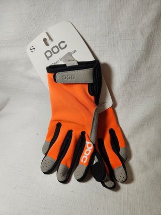 Guantes POC Naranja y Negro Talla S