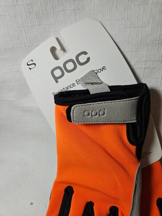 Guantes POC Naranja y Negro Talla S