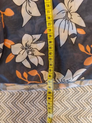 Kimono caftán estampado floral talla M de Shein