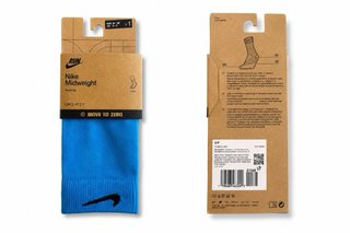 2 pares de Calcetines Nike Midweight Talla 34-38
