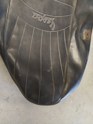 Funda Asiento Vespa Negra antigua