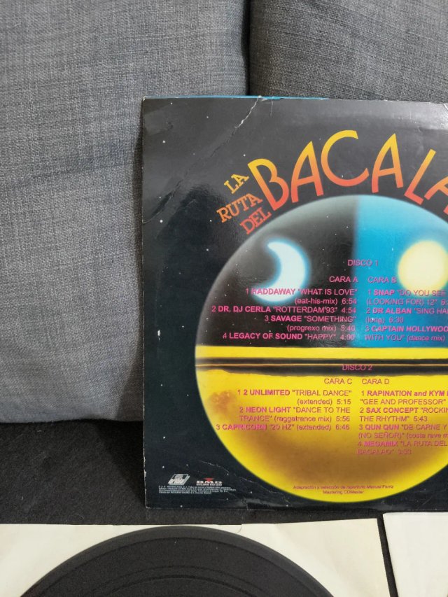 Vinile La Ruta del Bacalao Dance Electro