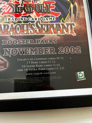 Pubblicità Yu-Gi-Oh! Pharaoh's Servant