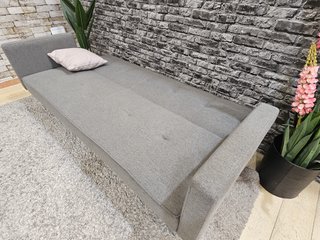 Sofá Cama Gris de 3 Plazas