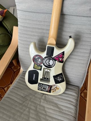 Kramer Pacer Classic Guitarra Blanca