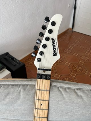 Kramer Pacer Classic Guitarra Blanca