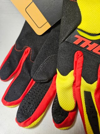 Guantes Thor Talla XL Rojo/Amarillo