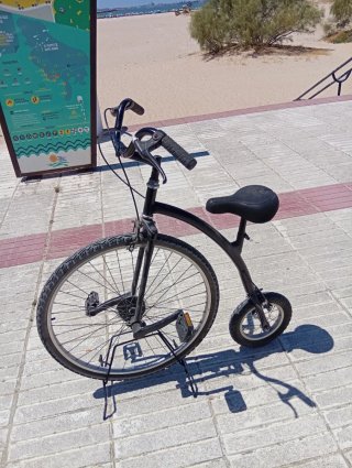 Bicicleta artesanal única