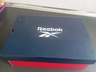 Zapatillas Reebok Hombre Blancas Naranja