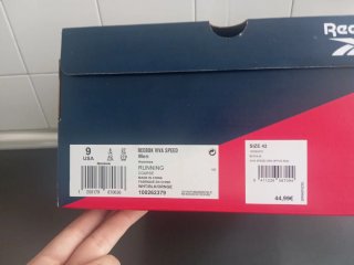 Zapatillas Reebok Hombre Blancas Naranja
