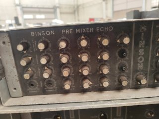 Amplificador Binson años 70 NO SE SI FUNCIONAN