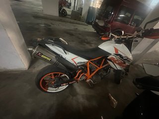 KTM 990 SMR Supermoto Naranja/Blanco