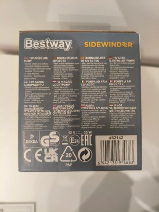 Pompa elettrica Bestway Sidewinder