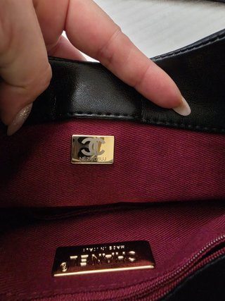 Borsa Chanel Nero e Oro