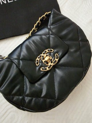 Borsa Chanel Nero e Oro