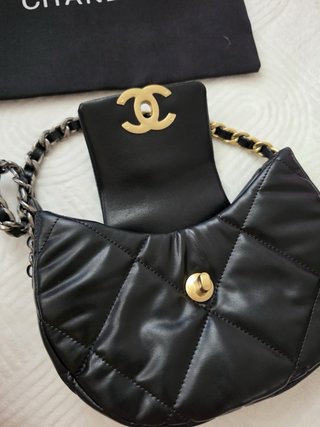 Borsa Chanel Nero e Oro