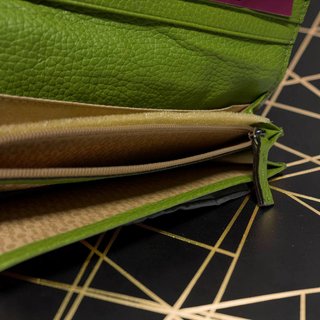 Cartera Tous Piel Verde con Funda