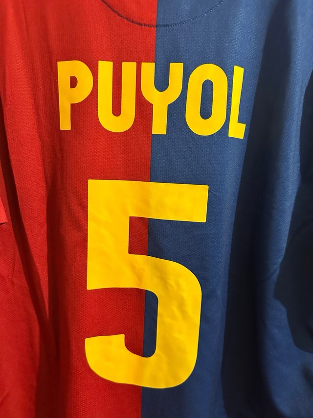 5 Camisetas FC Barcelona Talla L