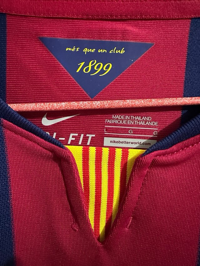 5 Camisetas FC Barcelona Talla L