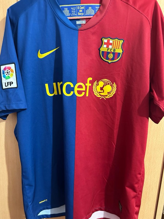 5 Camisetas FC Barcelona Talla L
