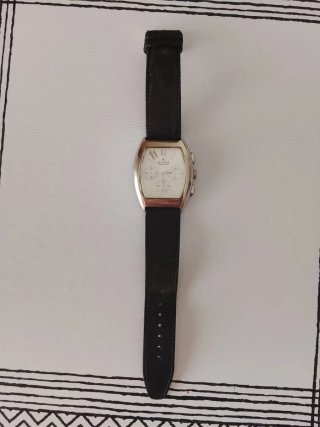 Reloj Blumar Hombre Negro/Plata.  Precio fijo