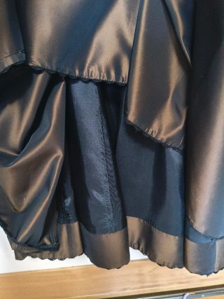 Vestido midi marrón Zara