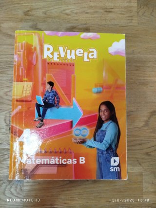 Matemáticas B, 4 secundaria, Revuela