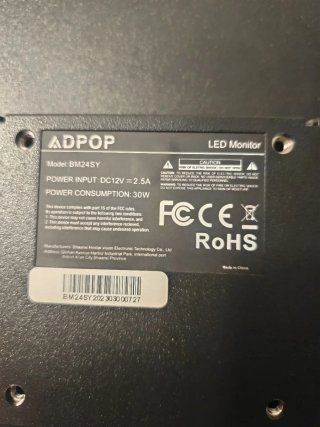 Monitor LCD ADPOP 24 BM24SY