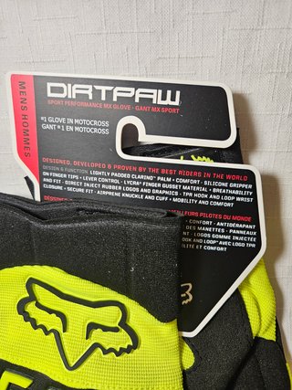 Guantes Fox Dirtpaw Talla L