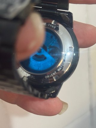 Reloj Orient Automático Negro Gris Nuevo
