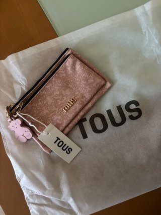 Bolso Tous Kaos rosa con monedero