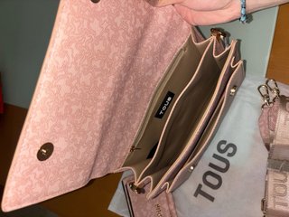 Bolso Tous Kaos rosa con monedero