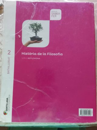 Història de la filosofia, Batxillerat 2 sèrie r...