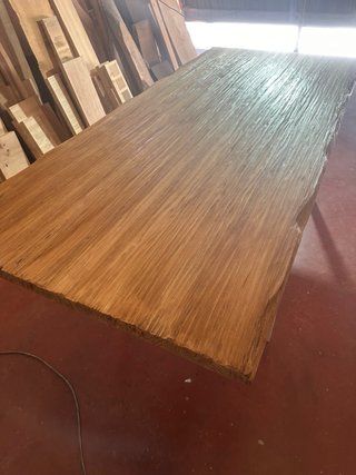 Mesa comedor madera maciza rústica