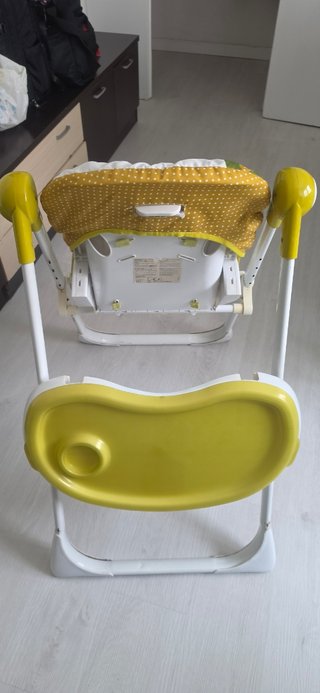 Silla de comer para bebé con bandeja