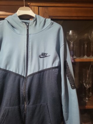 Chándal Nike Azul con Cremallera