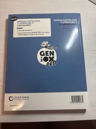 Lengua castellana y literatura II. Libro del es...