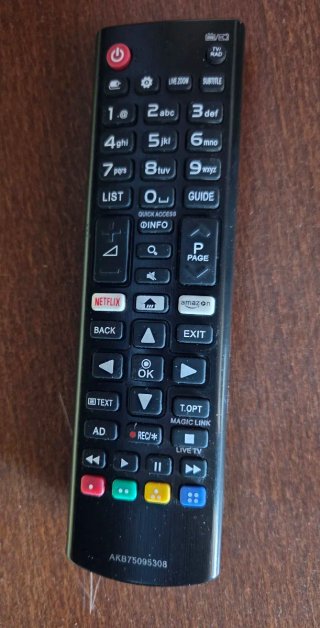 LG 55 Smart TV Negro