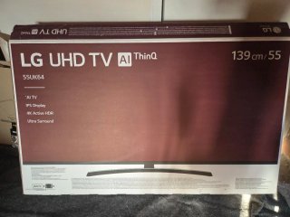 LG 55 Smart TV Negro