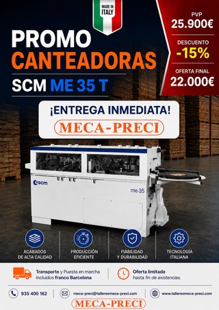 Encoladora de cantos SCM ME 35 T