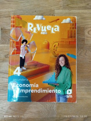 Economía y emprendimiento 4o Secundaria : Revuela