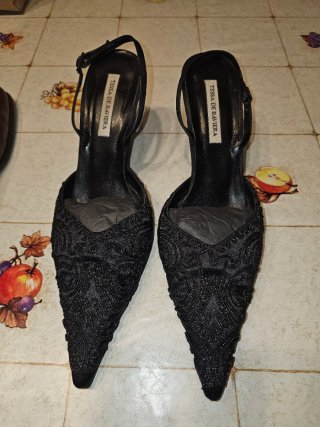 Zapatos de tacón Tessa de Bavera azules casi negro