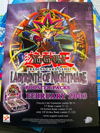 Pubblicità Yu-Gi-Oh! Labyrinth of Nightmare