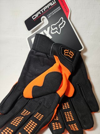 Guantes Fox Dirtpaw Talla L Naranja/Negro