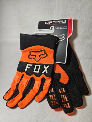 Guantes Fox Dirtpaw Talla L Naranja/Negro