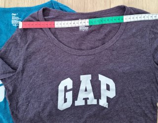 Lote 2 Camisetas Manga Larga GAP Fino Tejido